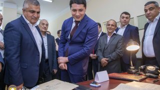 В рамках 10-летия Следственного комитета РА председатель СК РА встретился с ветеранами системы и наградил их, а также был основан музей истории СК РА (видео, фотографии)